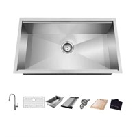Glacier Bay Stainless Steel 32"Kitchen Sink/Faucet