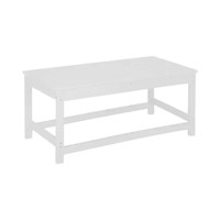 SKY White Poly Outdoor Adirondack Coffee Table