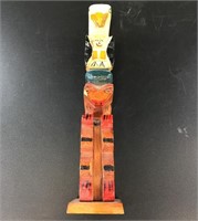 Casper Mathers totem pole, height is 8.5"