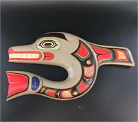 Tlingit style wall hanger, 7.5" imported