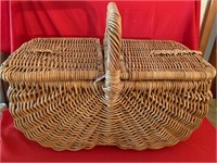 Large Wicker Picnic Basket