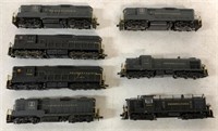 7 HO Train Engines-Atlas, Life-Like & others