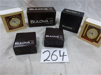 6 - Bulova , gruen Clocks