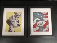 Disney Framed & Matted: Mickey & 101 Dalmations