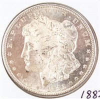 Coin 1882-S Morgan Silver Dollar DMPL Stunning!