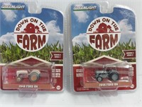 1948 & 1949 Ford Tractor  Greenlight die-cast