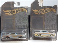 2 new HOTWHEELS DIECAST '63 Chevy, '70 PLYMOUTH