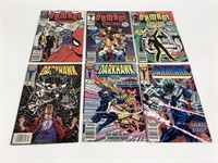 6 Marvel Damage Control & Darkhawk Comics