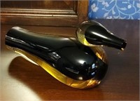 Iittala art glass duck