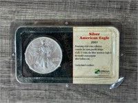 2001 Walking Liberty Silver Dollar