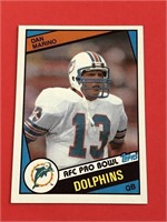 1984 Topps Dan Marino Rookie Card Dolphins HOF