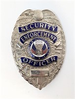 American Emblem Security Enforcement Officer Badge