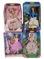 4 Nutcracker & Nursery Rhyme Barbie Dolls