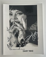 Daisy Mae signed photo
