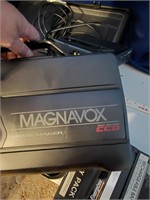 Magnavox camcorder with three batteries