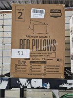 2pk queen bed pillows