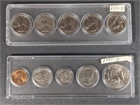 1991-D Coin Set & 1993-D State Quarter Set