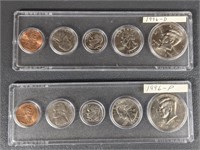 Two 1996 Coin Sets (D & P Mints)