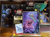 3 Puzzles incl Star Wars