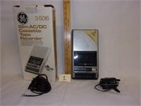 G E cassette player in box
