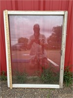 Vintage Single Pane Farmhouse Window