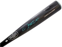 Jesse Winker Autographed Black Louisville  Bat