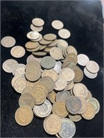 108 Indian head pennies