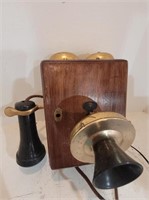 Walnut Wall Ringer Box Type 295A Country Junction