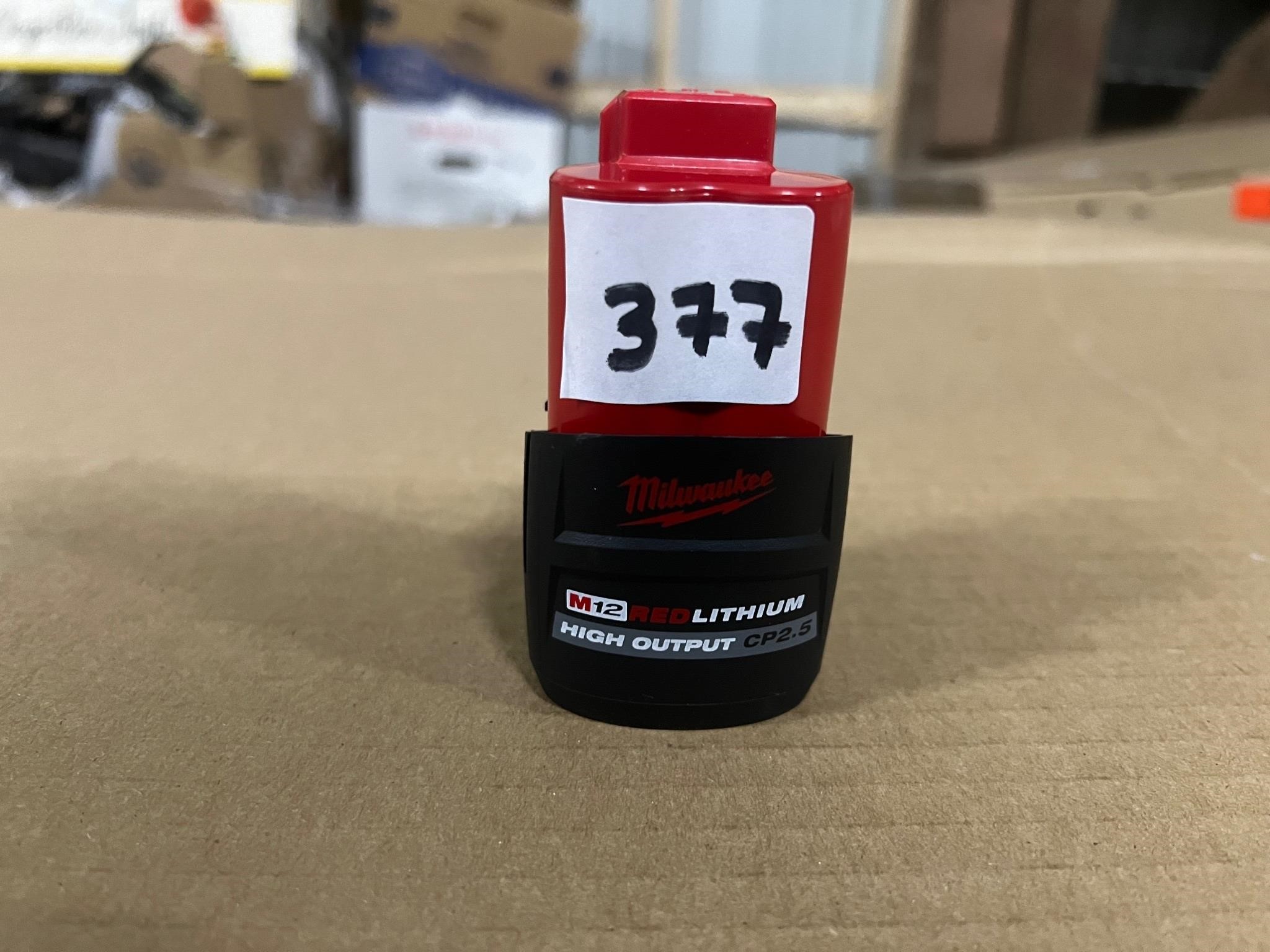 MilwaukeeM12 Red Lithium High Output CP2.5 Battery
