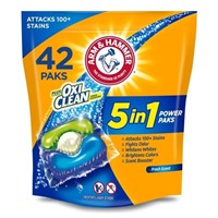 FB3431  Arm & Hammer Laundry Detergent Power Paks,