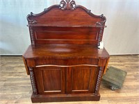 Victorian Mahogany Small Chiffonier Sideboard