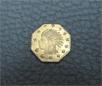 California Gold 1857 Token