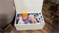 Toy Box w/Vintage Toys