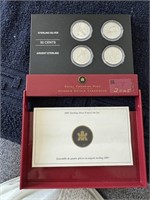 2005  STERLING SILVER .50 COIN SET - TORONTO