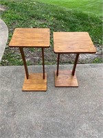 Pair Side TV Tables