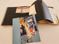 K - LOT OF VINTAGE AIR LINES COLLECTIBLES (C90)