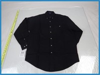 NEW SMALL RIVERS END BLACK BUTTON UP