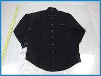 NEW SMALL RIVERS END BLACK BUTTON UP
