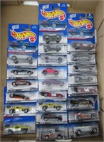 (23) Diecast Hot Wheels in original packaging.