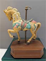 Impulse Carousel Horse Music Box Stein 1900s