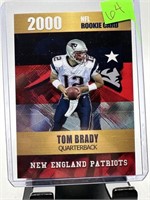 TOM BRADY FOOTBALL CARD