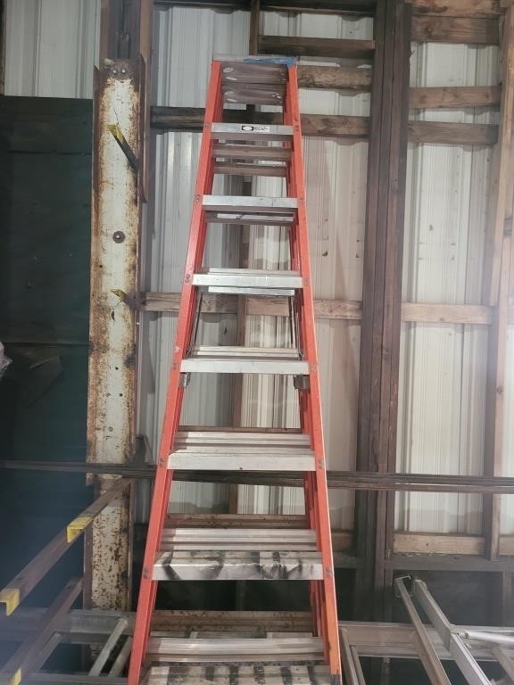 1 Michigan 12 ft the fiberglass ladder