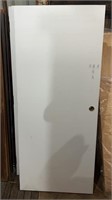 White fire doors  36in by 7foot