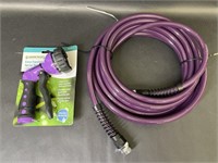 New Purple Gardners Supply Spray Nozzle with hose