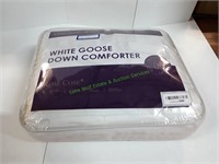 White Goose Down Comforter