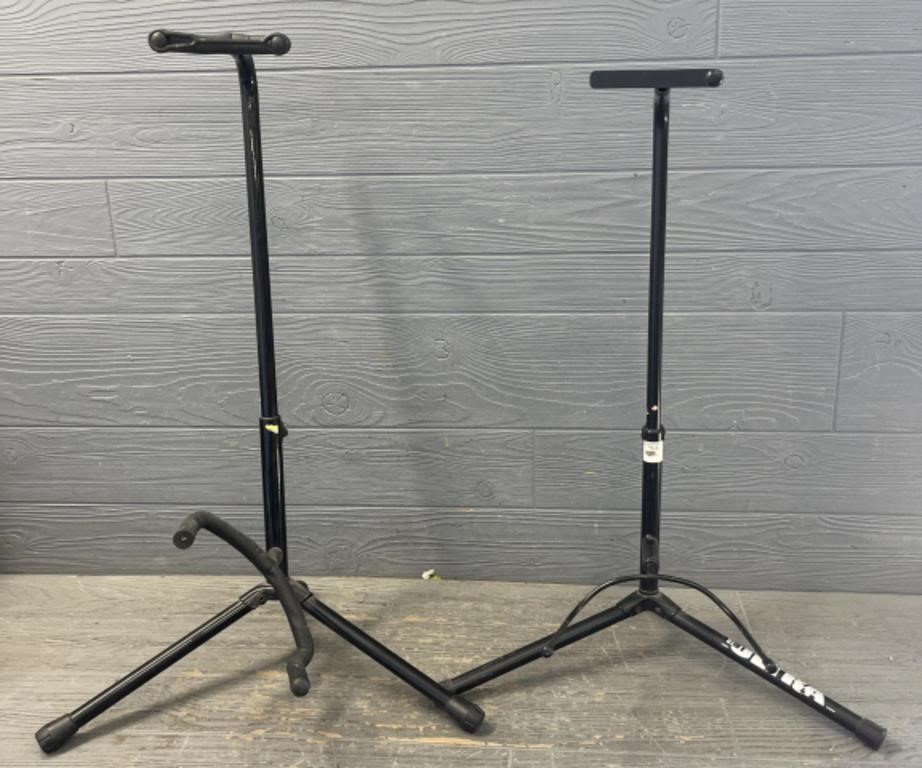 (2) Guitar Stands