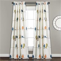 HALF MOON ROWLEY BIRDS 52"X84" EACH ROOM DARKENING