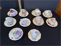 10 sets of cups & saucers- see pictures