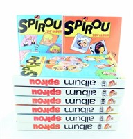 Journal de Spirou. Lot de 8 recueils (1991-1992)