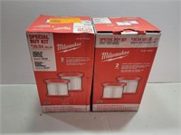 (2) NEW MILWAUKEE 2-Pack HEPA Filters